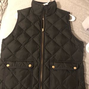 jcrew quilted vest